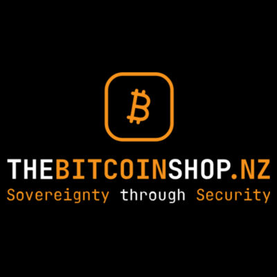 The Bitcoin Shop 'Sovereignty through Security' logo shirts Design